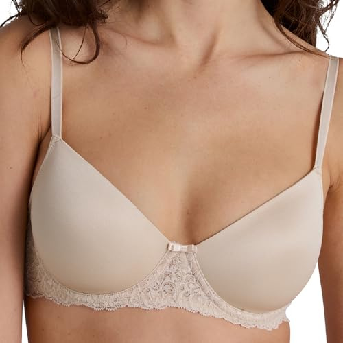 CALIDA Sensual Secrets T-Shirt-BH Damen, anschmiegsame, weiche Schale, zeichnet Nicht ab, verstellbare Träger