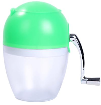 BUGUUYO Hand Crank Ice Crusher Small Home Use Manual Ice Crusher for Making Slushies for Summer Parties Random Color
