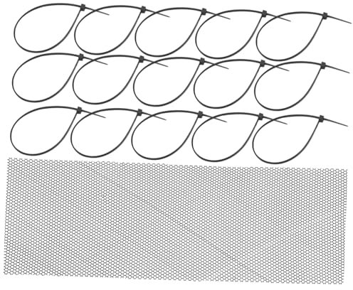 BEBEMOKO Zaun Gartengitterzaun Kunststoffzaunnetz Gartennetzzaun Tierschutzbarriere Maschendrahtzaun Maschendrahtzaun Gartenzaundekor Gartenzaun Kunststoff Randzaun Balkonrandzaun