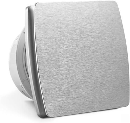 Bathroom Extractor Fan, Exhaust Fan, Exhaust Fan For Home Bathroom Kitchen Garage Exhaust Fan Wall Mount Powerful Exhaust,Grey