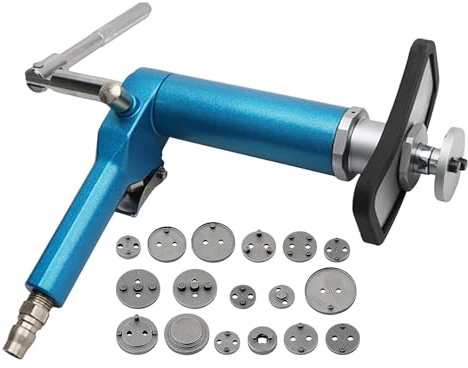 Attrezzo per freni a disco, strumento pneumatico per pistone di riavvolgimento, freno a pancone, pistone di ricambio, freno a disco | Kit pompa freno manuale strumento professionale Reavivo