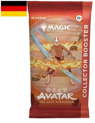 Magic: The Gathering | Avatar – Der Herr der Elemente Sammler-Booster | Sammelkartenspiel ab 13 (Deutsche Version)