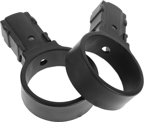 COHEALI Accessori per Scala Telescopica 2 Pezzi Anelli in Nylon Fessura Antiscivolo per Sostituzione Scale Estensibili Kit Ricambio per Manutenzione e Fissaggio Facile senza Attrezzi