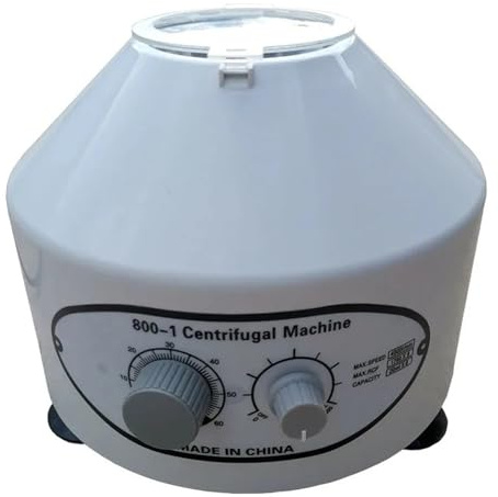 Centrifuga da laboratorio elettrica 800-1 PRP PRF 4000 giri/min con 6 adattatori for provette centrifughe da 20 ml e strumento di separazione Controllo preciso
