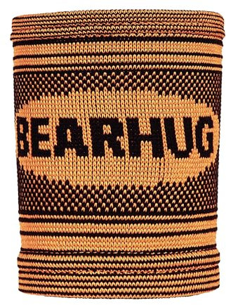 Bearhug Wrist Support for Men and Women - Wrist Brace for Arthritis, Repetitive Strain Injury and Joint Pain - Bamboo Compression Wrist Strap for Sports, Gym and Pain Relief, XL