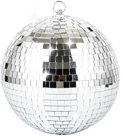 NuLink Boule à facettes avec anneau de suspension 20,3 cm
