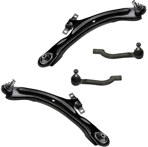 2x Querlenker 2x Spurstangenkopf Vorderachse links rechts für Qashqai für Qashqai +2 I J10 JJ10 für X-Trail T31 für Koleos HY