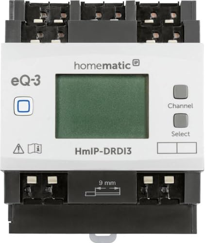 eQ-3 HmIP Dimmaktor f Hutschienenmont. 3fach HmIP-DRDI3