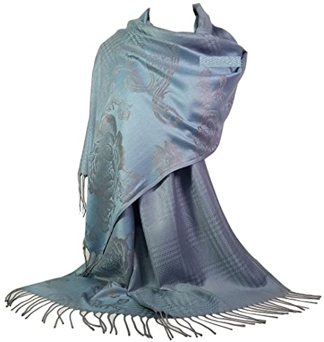 GFM Pashmina-Schal mit Blumenmuster (FRL3)