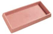 vasar Sottovaso Rettangolare in Resina Impruneta 90x38x7 cm