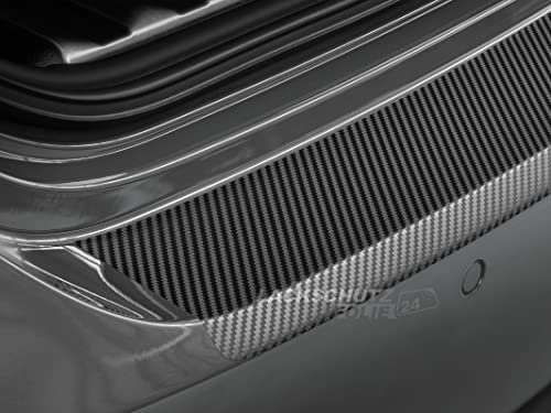 LSF24 - Ladekantenschutzfolie - Schwarz Carbon-Optik Matt passend für Seat Arona ab BJ 10/2017 + Facelift