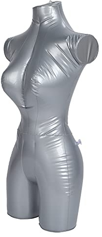 Kvinnliga Uppblåsbara Skyltdockor Fönster Modell Rack Dam Display Rack Kläder Kvinnor Försäljningsrekvisita Body Bust Klänning Former