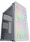 MARS GAMING MC-CORE, Ultrakompaktes MicroATX Gaming-Gehäuse, Frontdesign Metal-Mesh, 2X FRGB 120mm Lüfter, Seitliches Vollfenster, Mini-Tower PC mit USB 3.0, Weiß
