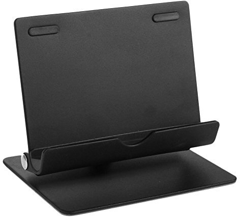 Mllepjdh 360° drehbare Bett-Schreibtisch-Halterung, Aluminium, für 3 4 Air-Tablet-Ziffern, KFZ-Handyhalterung, Ladegerät, Ständer, Dock, Tablet, Tisch, Handy, Laptop, flexibler Clip