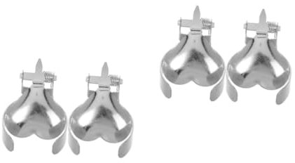 Alipis 4stücke Herzförmige Kerzenlöscher Metall Dekorative Und Sichere Werkzeug Löschen Von Kerzenflammen Für Zuhause Und Hochzeiten Hitzebeständig Und Zuverlässig