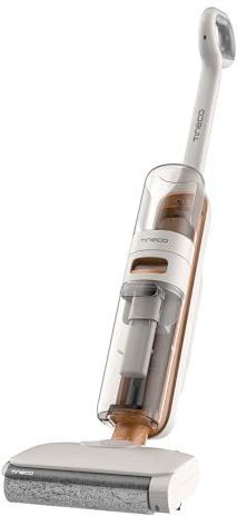 Tineco IFloor Y2 Lavapavimenti Senza Filo, Aspirapolvere e Rullo per Pavimenti Duri, Autopulente, Anti Groviglio, Grande Serbatoio di Acqua Pulita