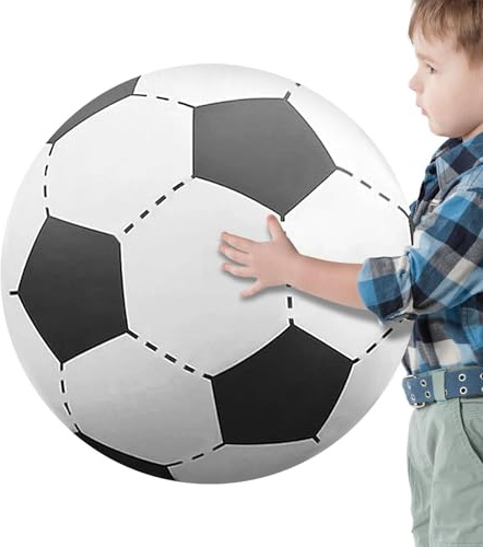 Genérico Grande Pallone da calcio Gonfiabile | Borsa Sport All'aperto Ball - Pallone da Spiaggia Grande Piscina Estiva, Festa a Sportivi All'aperto
