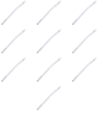 10 LUCI DI CORTESIA, BIANCO, COMPATIBILE CON VIMAR ARKE', SPIA LUMINOSA PER INTERRUTTORI E PULSANTI NERI, MODULI E FRUTTI 100% COMPATIBILI, MATERIALI DI ALTA QUALITA'