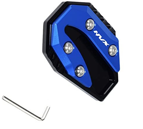 EYNLDS Für Y&amaha NVX 155 150 125 Aerox 155 Motorradzubehör Ständer Seitenständer Verlängerung Vergrößerer Pad Seitenhalterung