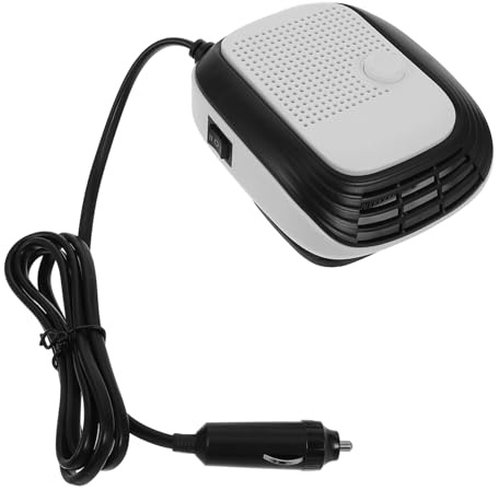 Cabilock 360grado Calentador de Coche Rápido para Descongelar y Desempañar Parabrisas Multifunción para Invierno Calentador Portátil para Automóvil Rotación de Grados