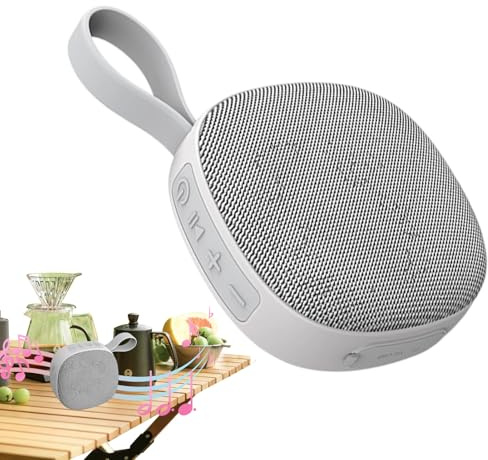 Altoparlante da Esterno - Altoparlante da Campeggio - Dispositivo Audio Portatile Senza Fili con Magnete, Suono Nitido per Musica in Casa Auto Giardino e Feste