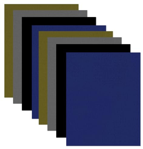 Flicken Selbstklebend Stoff,8 Stück Nylon Patches 15x20cm Wasserdichte Daunenjacke Flicken Reparaturset Stoff Selbstklebend für Sofa Zelt Autositz Schlafsack Jacke(4 Farben)