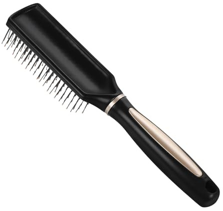 LRXIYODE Brosse Plate Antistatique pour Cheveux en Plastique Fonction de Massage, Brosse Démêlante Fiable Adaptée aux Cheveux Humides ou Secs pour Hommes et Femmes