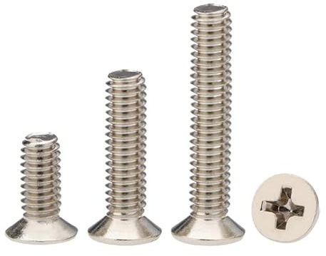 100 piezas/lote M1.2 .6 .7 M2 .5 M3 M4 KM Tornillo Niquelado Reparación Electrónica(14mm x100pcs,M1.6)