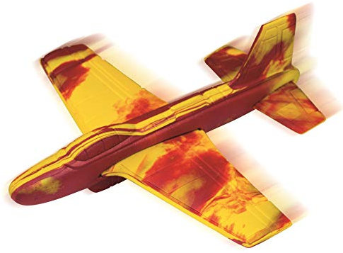 Paul Günther 1515 - Segelflugzeug Stunt Glider, sehr leichter Wurfgleiter, ca. 18 x 18 cm groß, aus weichem EVA-Material