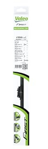 VALEO First - FM35 - Libre visión clara y rendimiento con la escobilla limpiaparabrisas plana para cada conducción 350 mm - Delantera - 1 Escobilla limpiaparabrisas - 575000