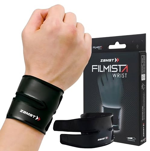 Zamst Filmista Wrist Band Protège-Poignet Noir M