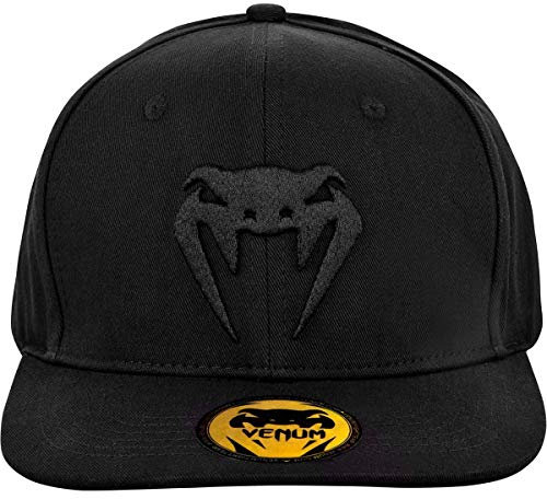 Venum, Classic Snapback, Unisex Erwachsene, Einheitsgröße, Schwarz/Schwarz