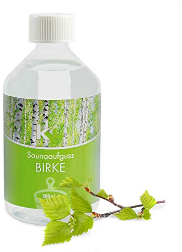 KK Sauna Aufguss Konzentrate PREMIUM | 500 ml Flasche | Made in Germany | Wellness für Zuhause | Birke