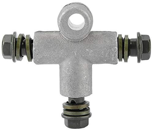 Conector de manguera en T de línea de freno hidráulico para motocicleta, adaptador de 3 vías, adaptador de manguera de aceite ATV, camiseta de acoplamiento de tubería de 10 mm