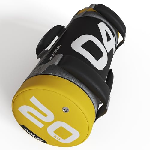 Atletica Power Bag | 5-25 kg | Premium-Qualität | Vielseitiges Functional Training Equipment | Außenhülle aus ultrastabilem PVC | Metallsand-Füllung
