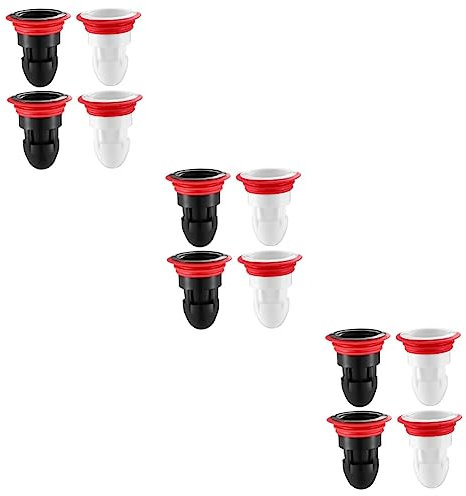 DOITOOL 12stücke Geruchsstopper Für Bodenabläufe Effektiver Abflussstecker Aus Strapazierfähigem Installieren Für Küche Und Bad Verhindert Unangenehme Gerüche Und Verstopfungen