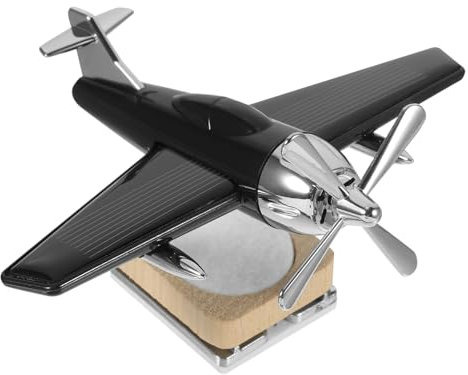 Holibanna Auto-luftfrischer Solar-diffusor Für Ätherische Öle Aromatherapie-ornament Flugzeug Für Armaturenbrett
