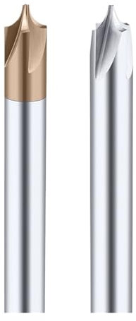 Fasenfräser HRC58 Hartmetall Wolfram Stahl Innen R Fräsen Arc R Winkel Aluminium Ende Mühle/beschichtung Anfasen Reverse R R0.2-R10(For aluminum,R5XD12X75X4F)