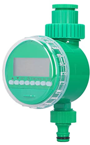 Miskall timer irrigatore meccanico, timer per irrigazione impermeabile timer irrigatore da giardino in ABS per verdure agricole design a tenuta d'aria