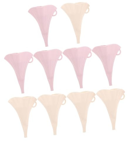 Cabilock 10piezas Embudo Multiusos Para Cocina Embudo De Plástico Compacto Herramienta De Para Botellas De Agua