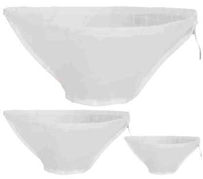 Sacchetto a rete per latte di noce, sacchetto per latte di noci, sacchetto per latte di noci, rete ultra fine, filtro per yogurt riutilizzabile in fine rete di nylon, sacchetto a rete per spremere