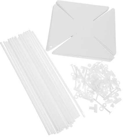 TOBBOMEY 24pièces Kit De Moulins à Vent à Colorier Papier Blanc pour Garçon Et Filles Activité Artistique Éducative Plein Air pour Jardin Et Plage