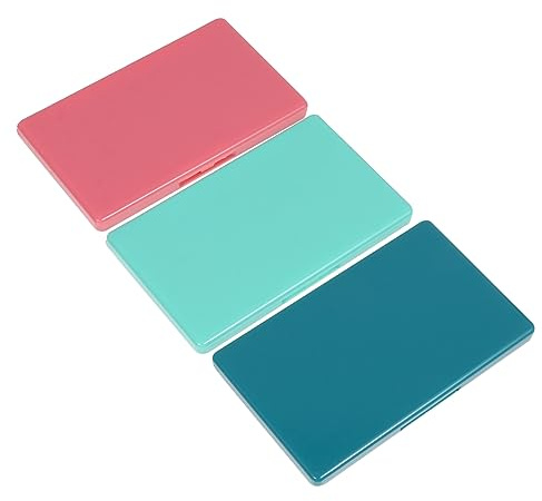 DOITOOL Magnetische Nadelbox Set 3 Stück Aufbewahrungskasten Für Nähnadeln Handnähen Stricken Organizer Mit Sicherem Verschluss Tragbar 4.25X2.56X0.39 Zoll