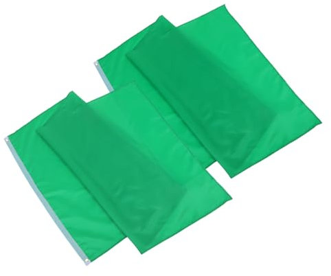 Homoyoyo 2stücke Einfarbige Paradeflagge Diy-blankoflagge Aus Polyester Für Sportveranstaltungen Im Freien Event-dekorationsflagge Einfarbige Gartenflagge Partyflagge