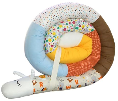 Bettschlange/Bettschnecke XXL ** Länge 250cm **personalisierbar** Seitenschläferkissen, Bettrolle (ABC)