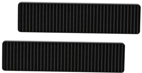 IMIKEYA 2pièces Filtre pour Micro-ondes à Hotte Intégrée Filtre à Graisse de Rechange Compatible avec Modèles Spécifiques Installation sans Outil