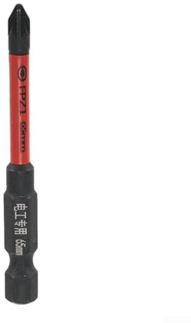 Magnetischer Schlitz-Kreuz-Schraubendreher-Bit für Elektriker, hergestellt aus legiertem Stahl mit verbesserter Haltbarkeit (65 mm FPZ1)
