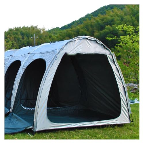 JHNKOJ Heavy Duty Outdoor Bike Storage Shed Weatherproof Bicycle Storage Shelter Black,Silver