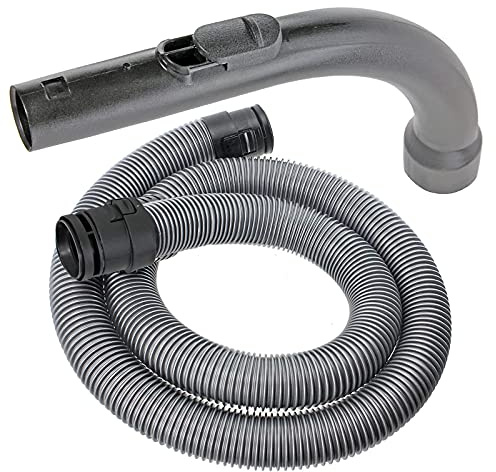 SPARES2GO 1.7m Pipe Hose + Wand Handle Compatible with Miele C1 Classic Junior Ecoline Powerline Vacuum Cleaner (38mm)