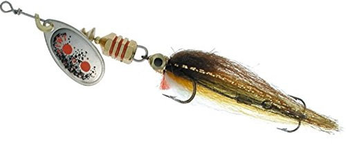 Mepps Aglia TW Streamer Plata Tamaño 3/6,8 gr
